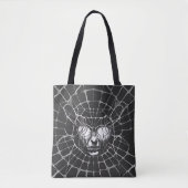 Surreal Abstract Portrait Tote Bag (Voorkant)