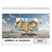Surreal AI Kalender (Hoes)