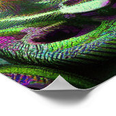 Surreal Alien World Psychedelic Lucid Dream Poster (Hoek)