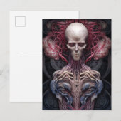 Surreal Anatomy Horror Sci-Fi Art Briefkaart (Voorkant / Achterkant)