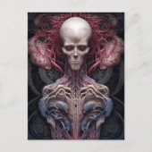 Surreal Anatomy Horror Sci-Fi Art Briefkaart (Voorkant)