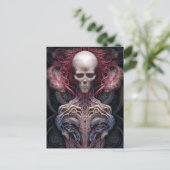 Surreal Anatomy Horror Sci-Fi Art Briefkaart (Staand voorkant)