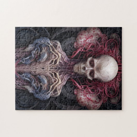 Surreal Anatomy Horror Sci-Fi Art Legpuzzel (Horizontaal)
