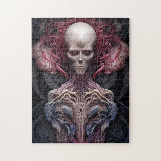 Surreal Anatomy Horror Sci-Fi Art Legpuzzel (Verticaal)