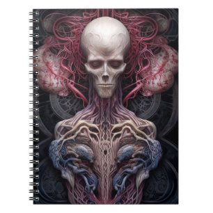 Surreal Anatomy Horror Sci-Fi Art Notitieboek