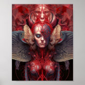 Surreal Angel Artwork Poster (Voorkant)