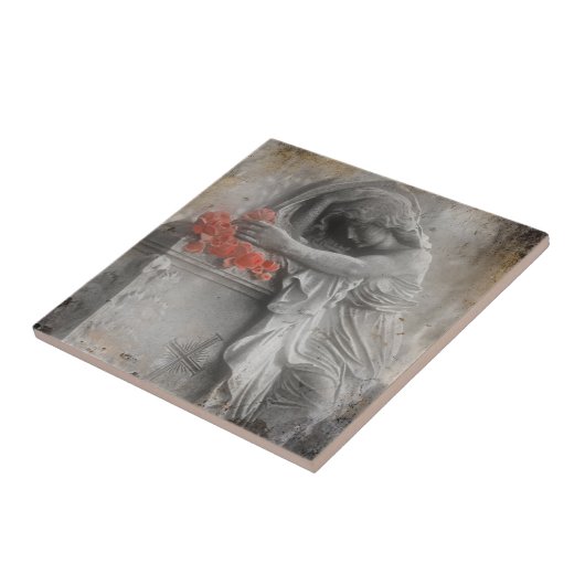 Surreal Angel Tegeltje (Zijkant)