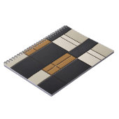 Surreal Architectural Labyrinth Abstract Spiral Notitieboek (Linkerzijde)