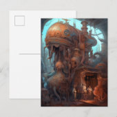 Surreal Art voor vreemde machines Briefkaart (Voorkant / Achterkant)