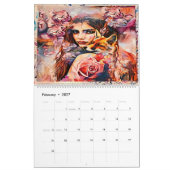 Surreal Artwork over vrouwen vanaf 4.2021 Kalender (Feb 2027)