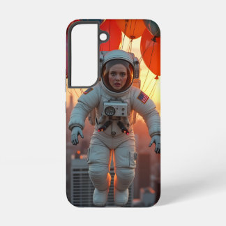 Surreal Astronaut Samsung Cover  Samsung Galaxy Hoesje
