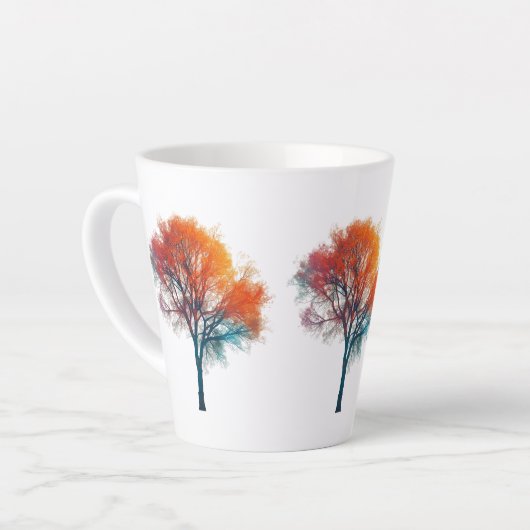 Surreal Autumn Fall Winter Tree Small Latte Mug -  Latte Mok (Linkerhoek)