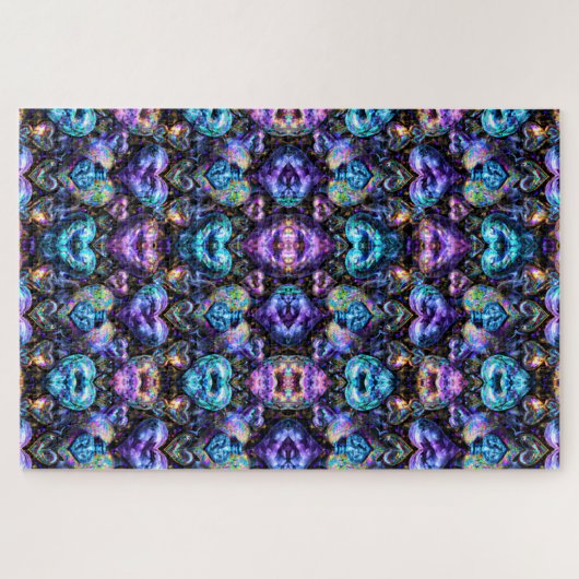 Surreal Bendy Abstract Hearts Baubles Legpuzzel (Horizontaal)