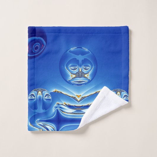 Surreal Big Brother Watts Bad Handdoek (Wasdoekje)