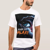 Surreal Black Eye Galaxy Cosmic Space Art T-Shirt (Voorkant)