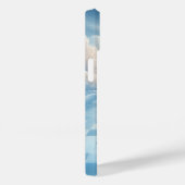 Surreal Blue Checkerboard Sky Phone Case - Dreamy  (Achterkant / Rechts)