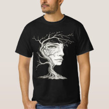 Surreal Boom Gezicht Heren T-Shirt