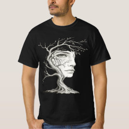 Surreal Boom Gezicht Heren T-Shirt