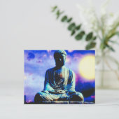 Surreal Buddha Briefkaart (Staand voorkant)
