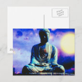 Surreal Buddha Briefkaart (Voorkant / Achterkant)