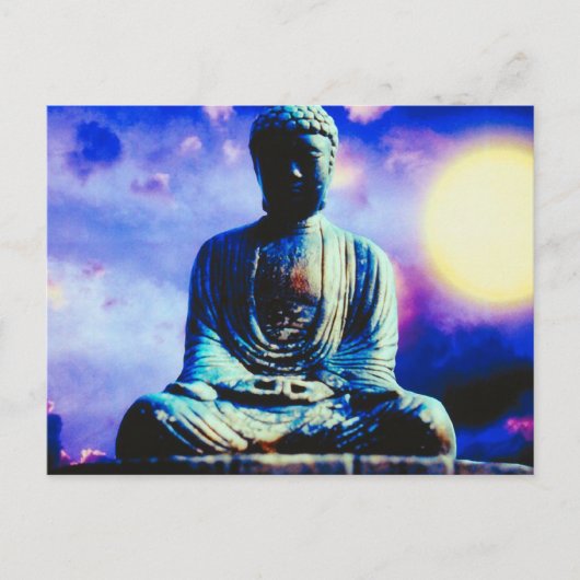 Surreal Buddha Briefkaart (Voorkant)