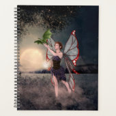 Surreal Butterfly Lady en Dragon Planner (Voorkant)