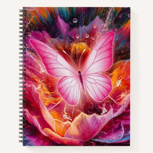 Surreal Butterfly Notitieboek (Voorkant)