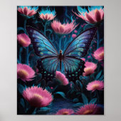 Surreal Butterfly Poster (Voorkant)