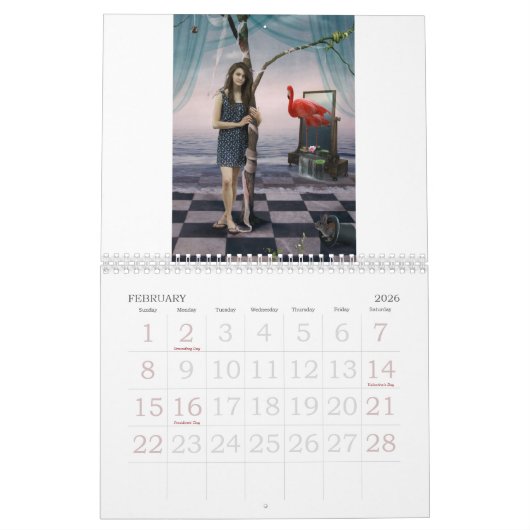 Surreal Calendar Kalender (Feb 2026)