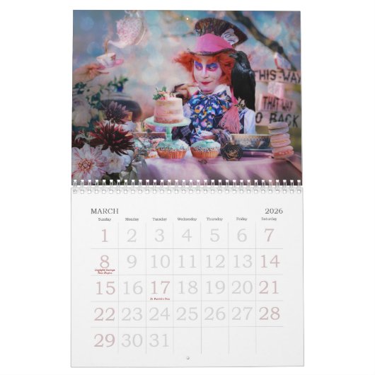 Surreal Calendar Kalender (Mar 2026)