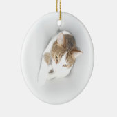 Surreal Cat in het licht Keramisch Ornament (Rechts)