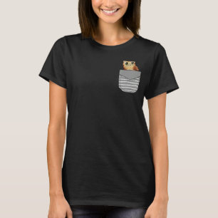 Surreal Cat Owl in zakje T-shirt