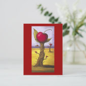 Surreal Cherry Tree Briefkaart (Staand voorkant)