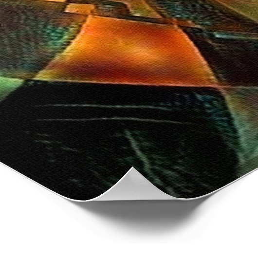 Surreal Chess Board Poster (Hoek)