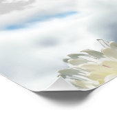 Surreal Cloud Portrait with Cracked, Serene and Perfect Poster (Hoek)