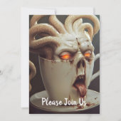 Surreal Coffee Octopus Kaart (Voorkant)