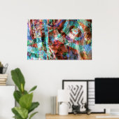 Surreal Collage Poster (Thuiskantoor)