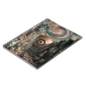 Surreal Cyberpunk City Notitieboek (Linkerzijde)