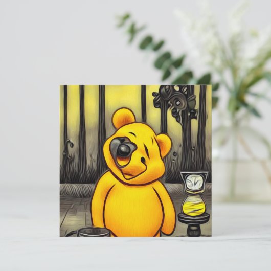 Surreal Cyborg Parody Pooh Beer (Staand voorkant)