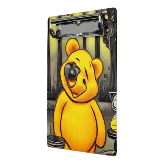 Surreal Cyborg Parody Pooh Beer Mini Klembord (Angled2)