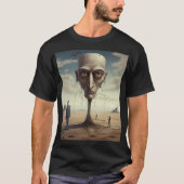 Surreal Desert Dream grafisch T-shirt (Voorkant)