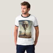 Surreal Desert Dream grafisch T-shirt (Voorkant volledig)
