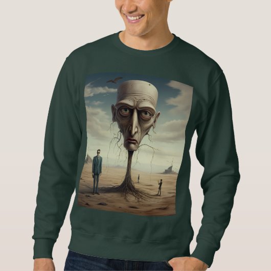Surreal Desert Dream grafisch T-shirt (Voorkant)
