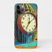 Surreal Desert Klok Kunst Case-Mate iPhone Case (Achterkant)