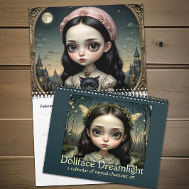 Surreal Dollface Girls  Big Eyes Vol. 1 Kunst Kalender