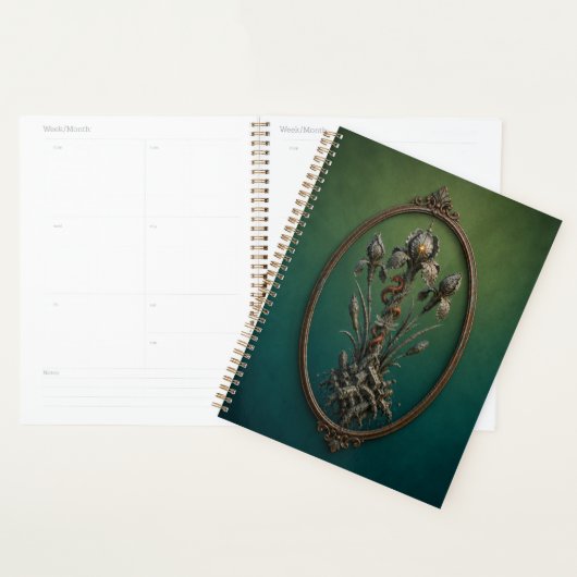 Surreal Dragon Iris Hardcover Notebook Planner (Display)