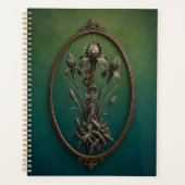 Surreal Dragon Iris Hardcover Notebook Planner (Voorkant)