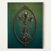 Surreal Dragon Iris Hardcover Notebook Planner (Achterkant)