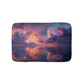 Surreal Dramatic Clouds With Fiery Sunset Badmat (Voorkant)