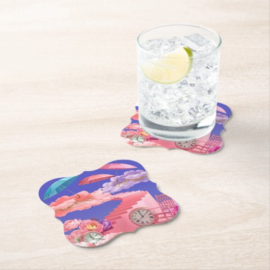 Surreal Dreamlike Bracket Onderzetter Set (Insitu)